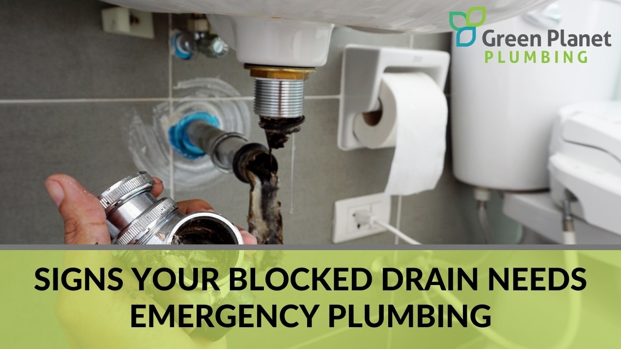 Signs Your Blocked Drain Needs Emergency Plumbing - Green Planet Maintenance Pty Ltd