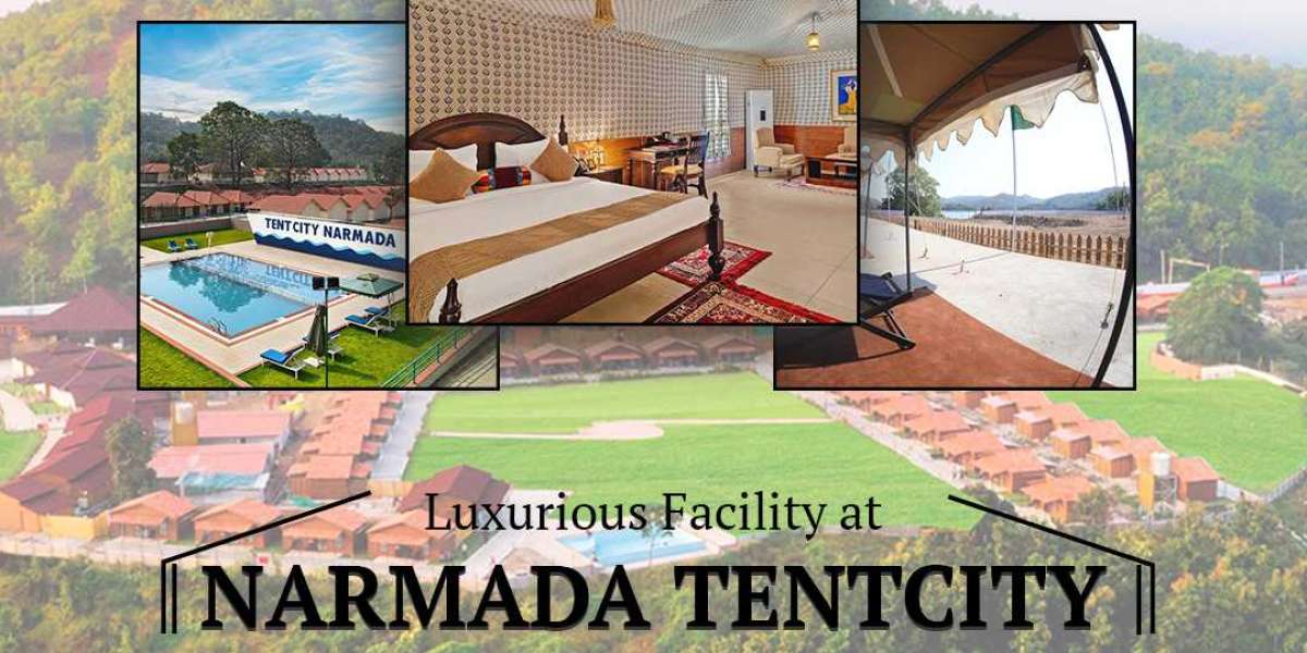 Experience the popular accommodation at the Narmada Tent City