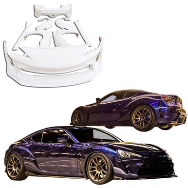 ModeloDrive FRP ARTI Wide Body Kit > Subaru BRZ ZN6 2013-2020 (modelodrive_119158) - Carbonfiberhoods.com