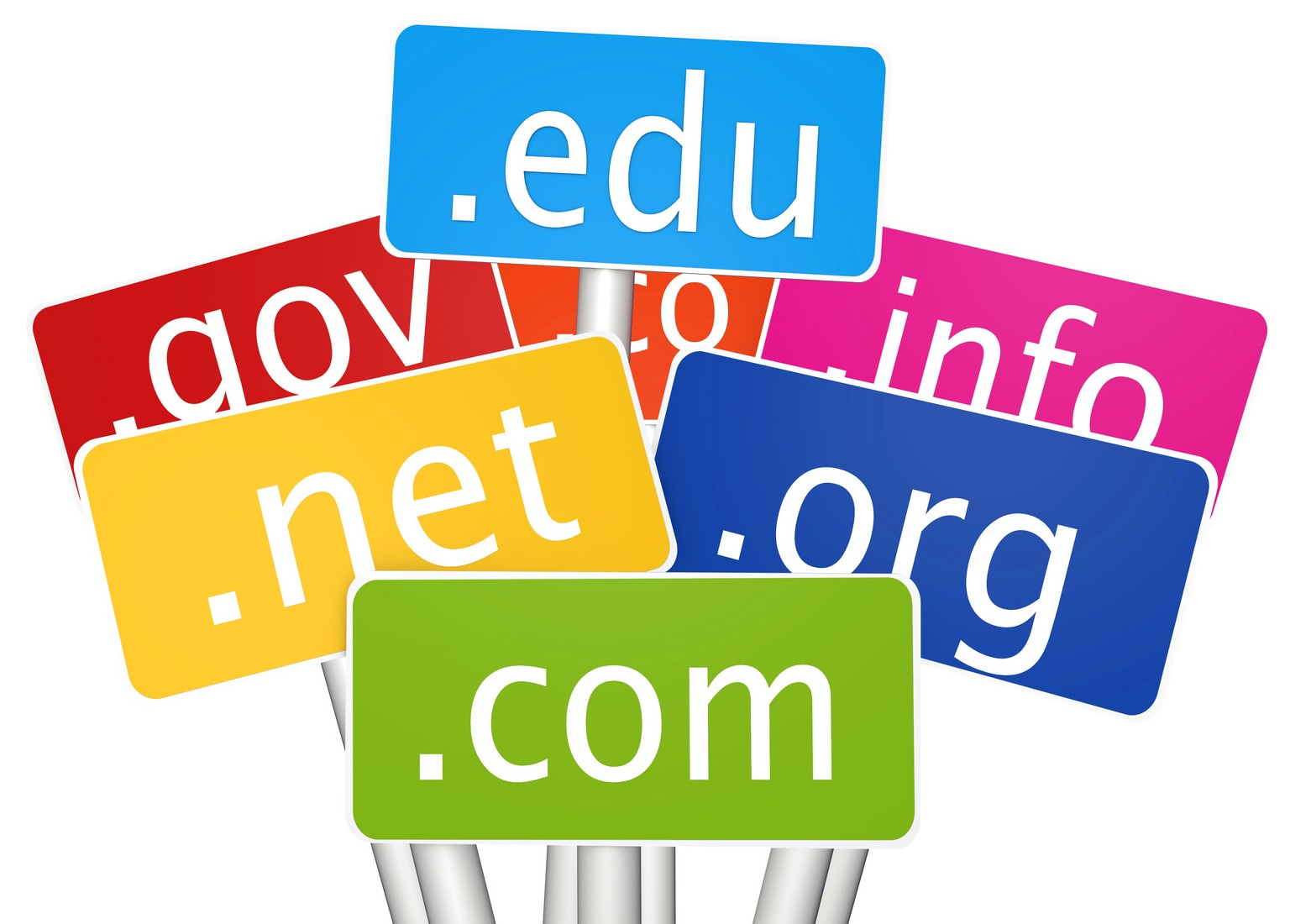 Set up your site with a .com domain, and make it more powerful