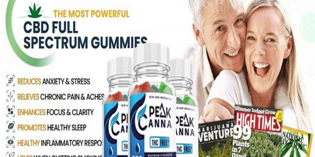 Peak Canna CBD Gummies Review Better Good Health & Promote(FDA Approved 2023)