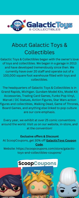 About Galactic Toys & Collectibles