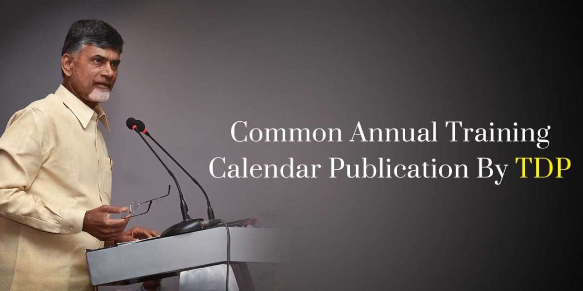 Common Annual Training Calendar Publication By TDP