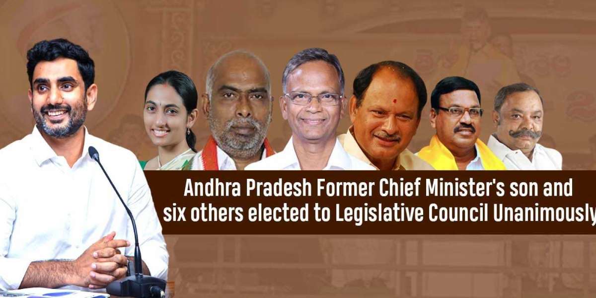 Andhra Pradesh Former Chief Minister's son, and six others elected to Legislative Council Unanimously.