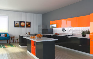 Island Shape Kitchen