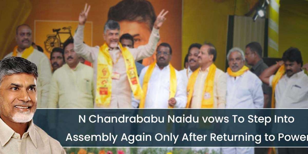 N Chandrababu Naidu vows To Step Into Assembly Again Only After Returning to Power