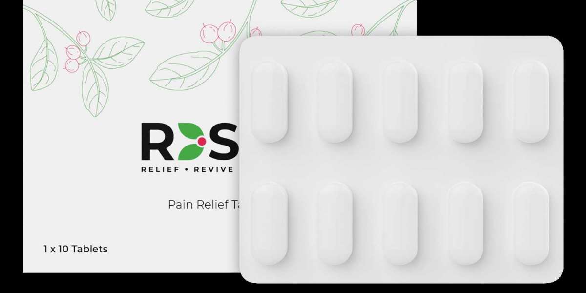 RESET Natural Pain Relief Tablets for Body Pain