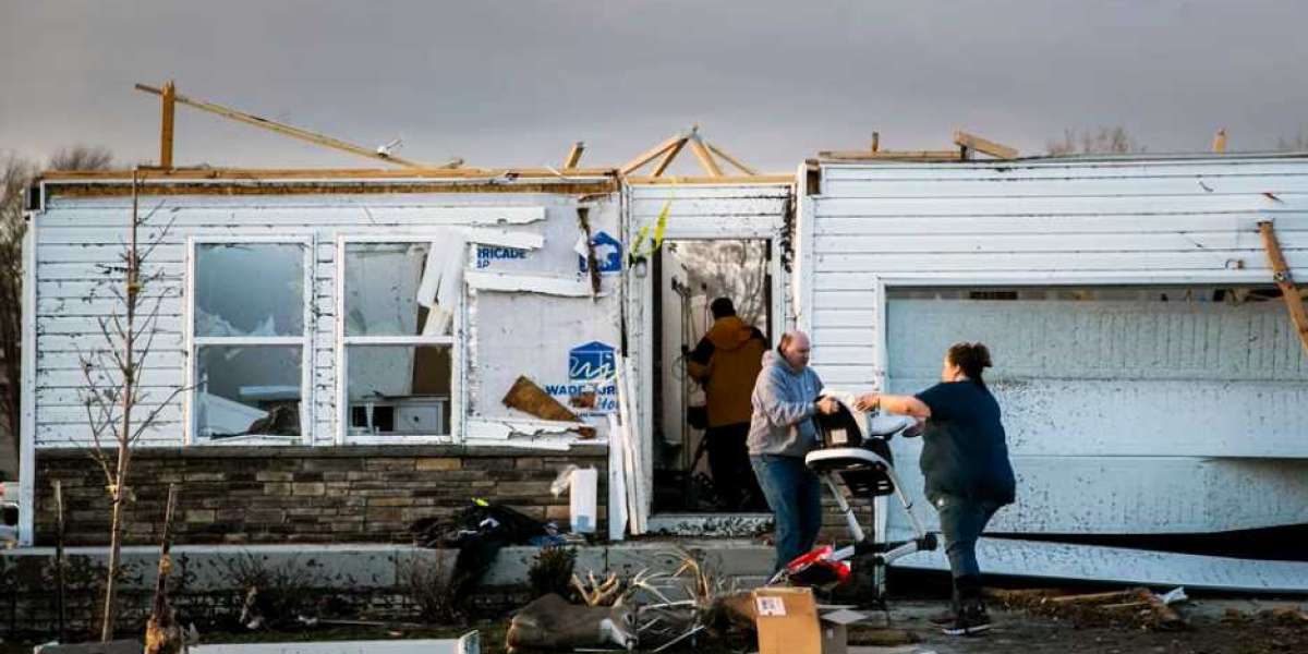 Tornadoes spawned by a huge storm system pulverize homes and kill 3 in Arkansas