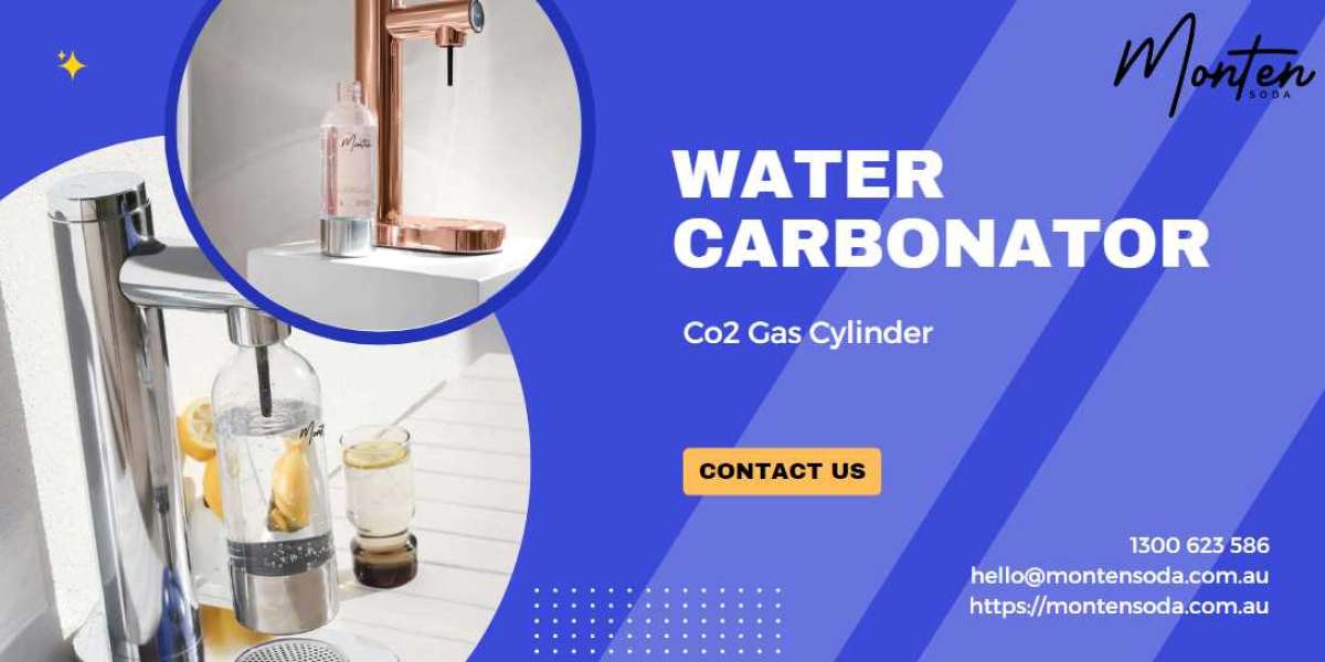 What Is a Water Carbonator or a Co2 gas cylinder and How Does It Work to Make Sparkling Water at Home?