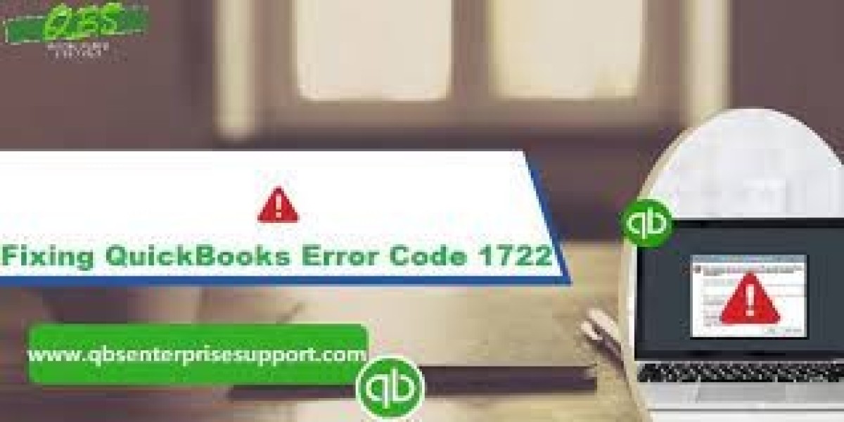 Methodologies To Fix QuickBooks Error 1722