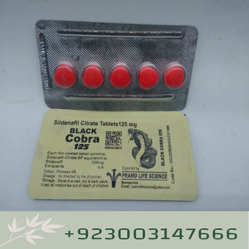 Black Cobra Tablets In Pakistan - 03003147666