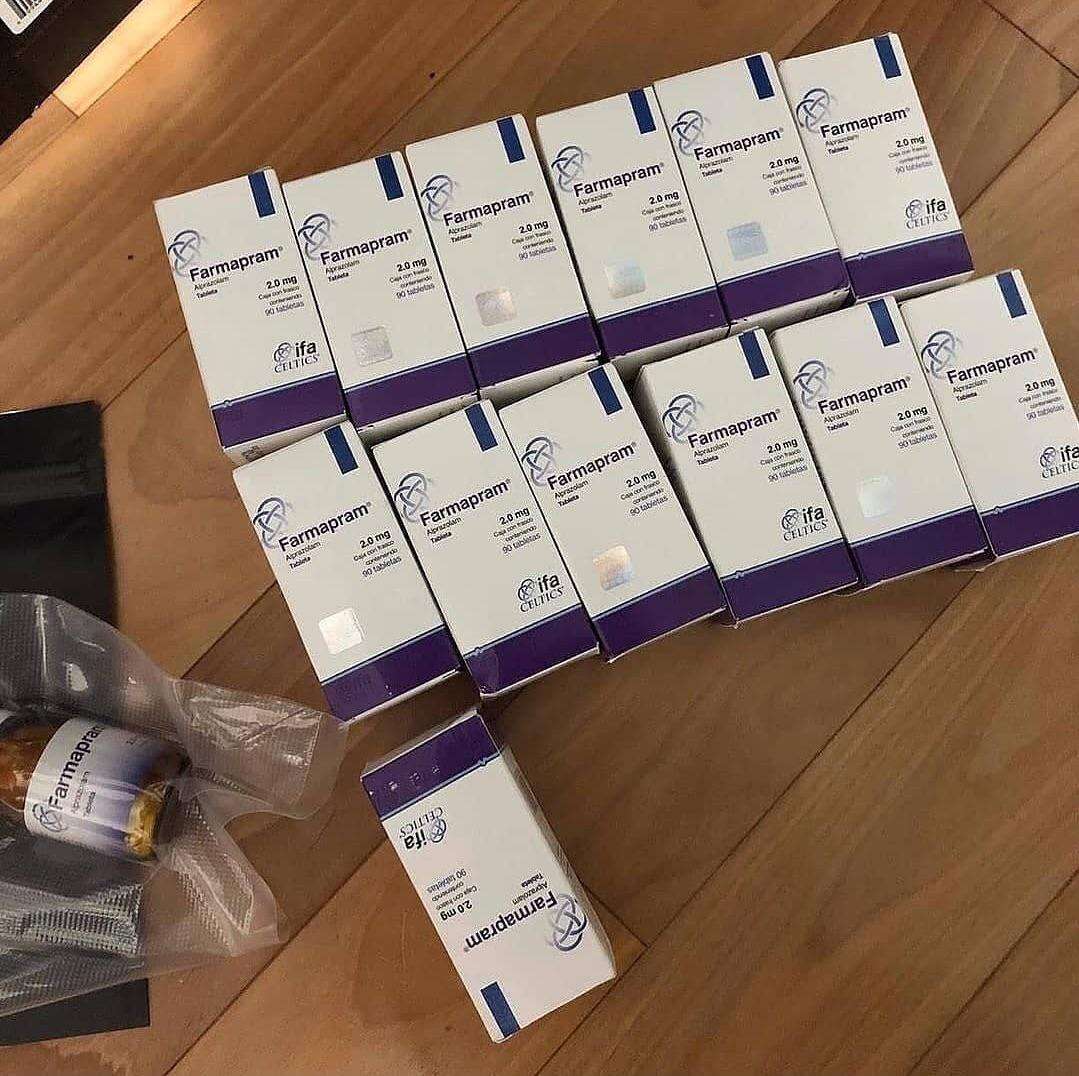 Farmapram alprazolam 2mg for sale| Farmapram pill identifier