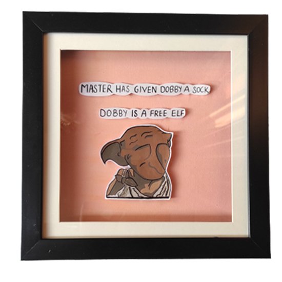 Buy Harry Potter Wall Art - Dobby - SMEWIndia