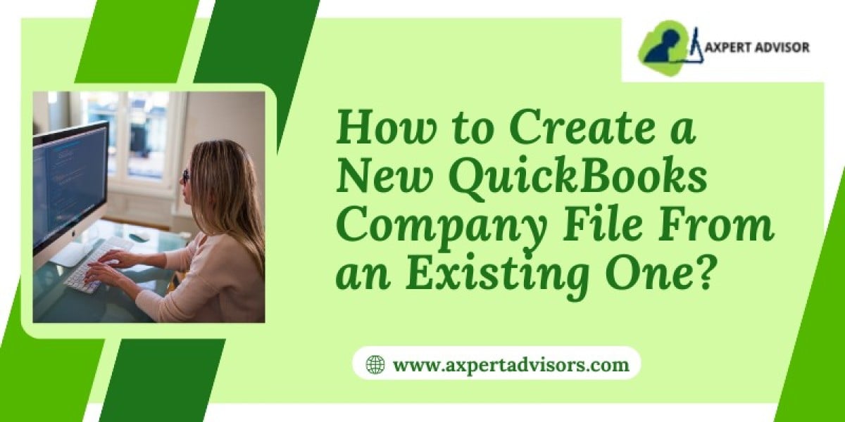 Start a new company file with data from your existing file