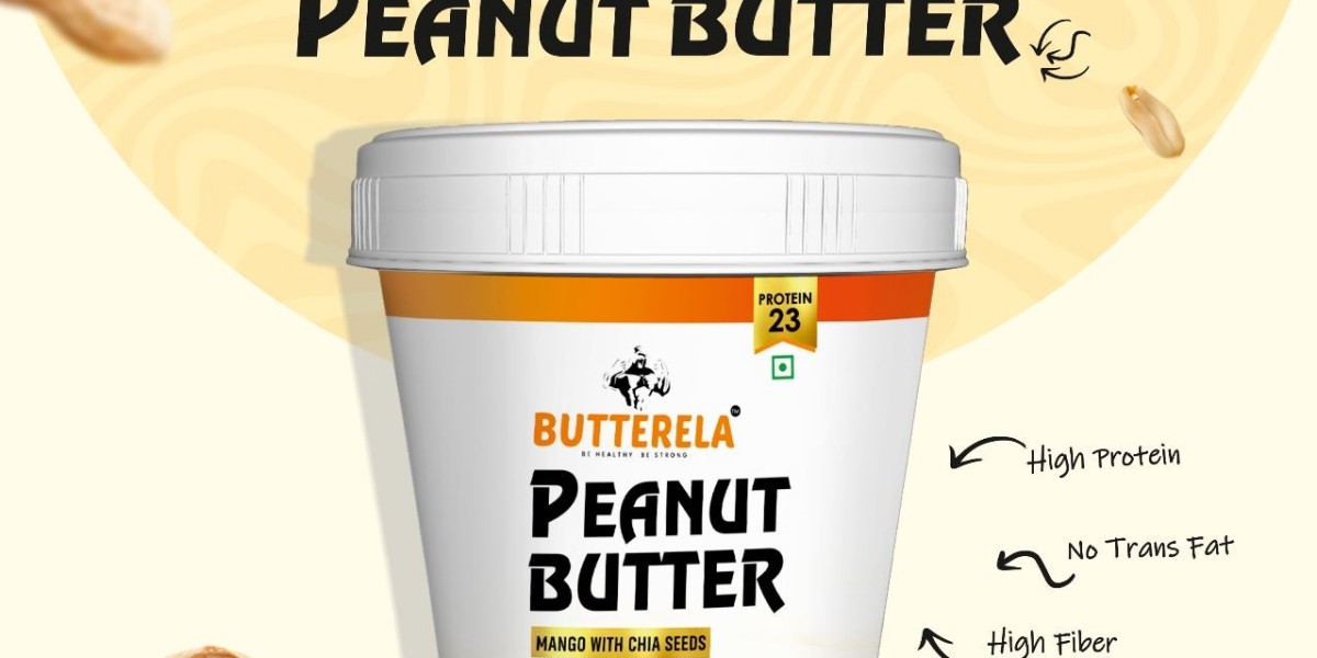 Love of Mango in Every Scoop Embrace the Goodness of BUTTERELA Mango Peanut Butter