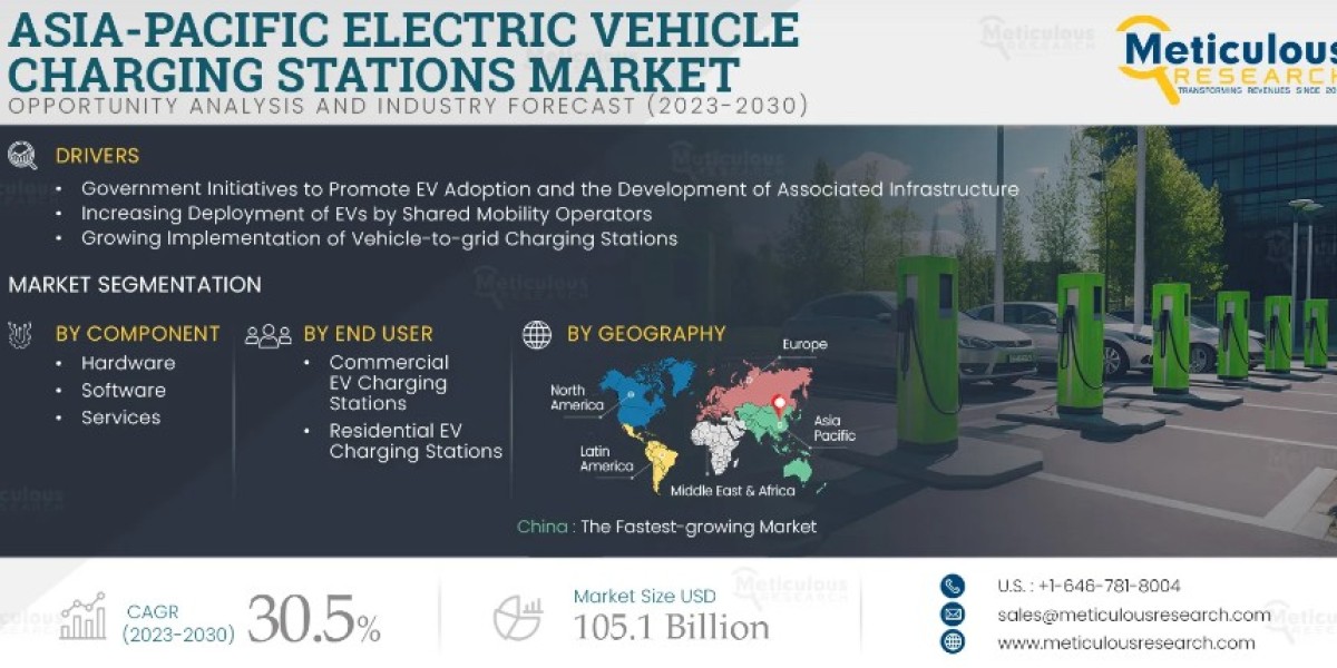 Asia-Pacific Electric Vehicle Charging Stations Market Set to Skyrocket at 30.8% CAGR