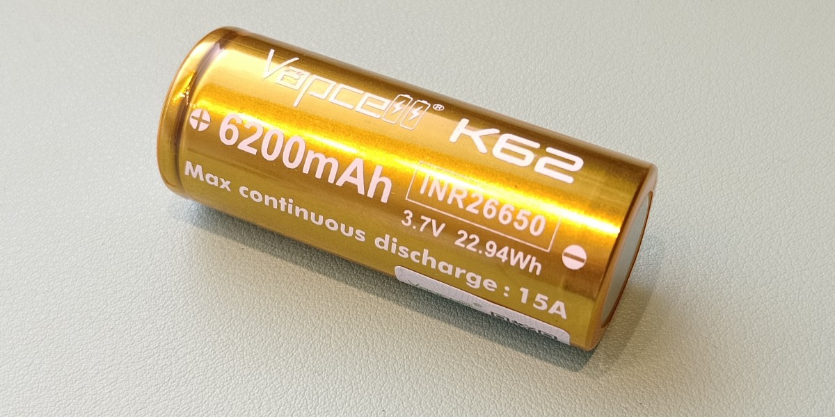The VAPCELL K62 26650 15A FLAT TOP 6200MAH BATTERY: Power Redefined