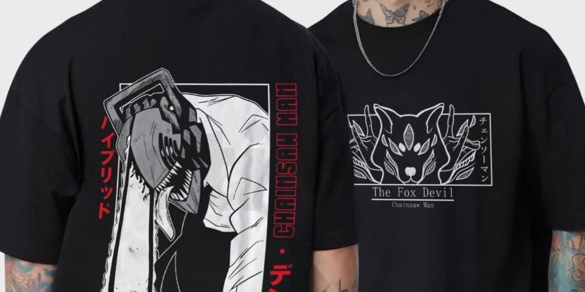 Character Development in Print: How Chainsaw Man Anime T-Shirt Designs Reflect Story Progression