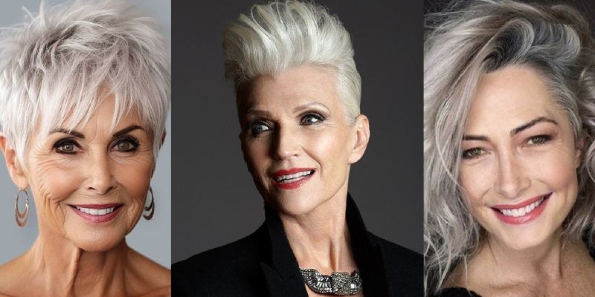 Most impressive short hairstyles for older women