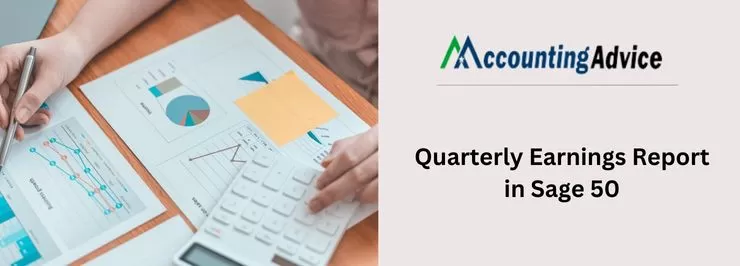 Quarterly Earnings Report in Sage 50- Guide