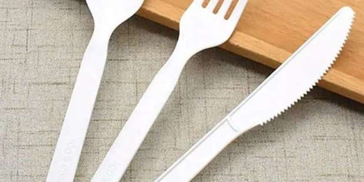 Health and environmental protection - using plant starch to make cutlery