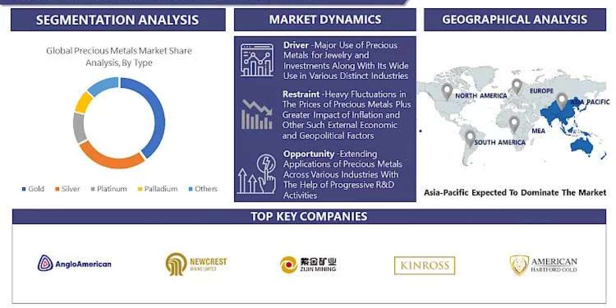 Precious Metals Market Report: Tracking 2030 Trends and Growth Status