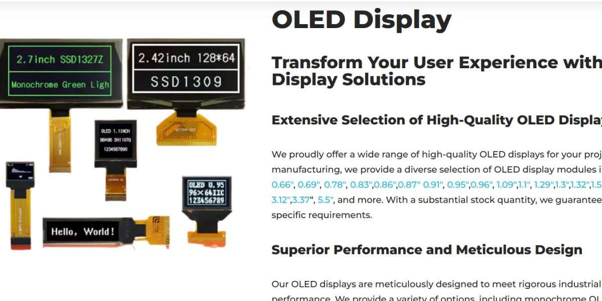 How to Choose the Perfect OLED Display Manufacturer
