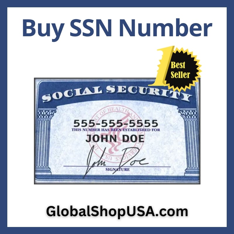 Buy SSN Numbers - 100% Legit & Real Social Security Number