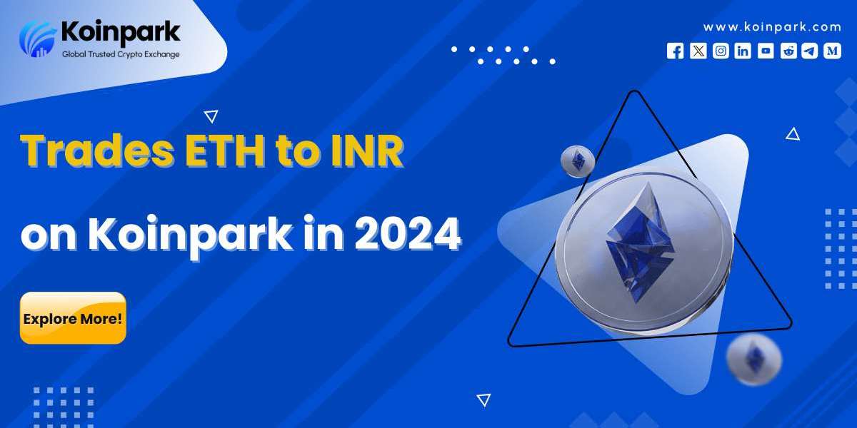Trades ETH to INR on Koinpark in 2024
