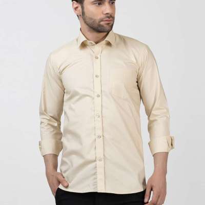 Buy Cream Shirt for Men Online Profile Picture