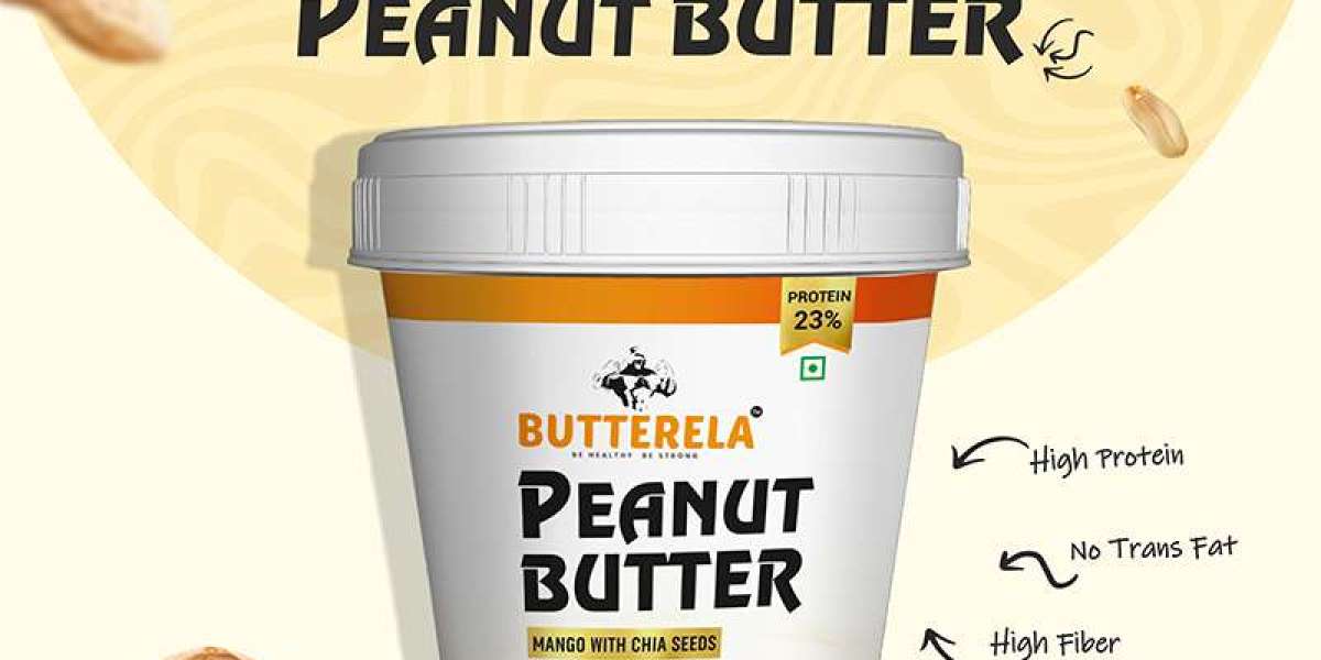 BUTTERELA Mango Peanut Butter is like a taste explosion in a jar!