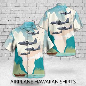 Airplane Hawaiian Shirts - Hot Meme Shirt
