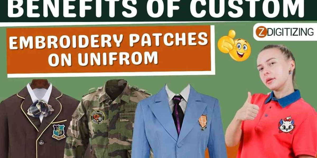 Benefits Of Custom Embroidery Patches On Uniforms​
