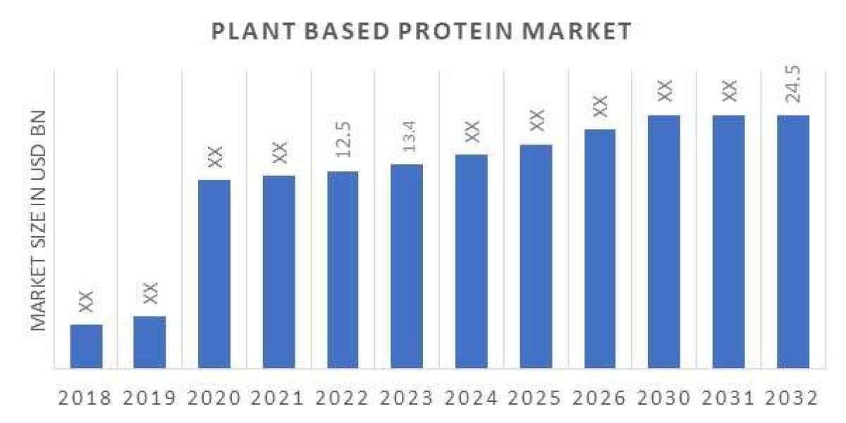 Plant Based Protein Market expected to reach an estimated value of USD 24.5 by 2032