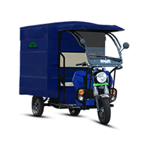 Cargo E Rickshaw manufacturers India | Cargo Close Loader - Seara Electric Auto