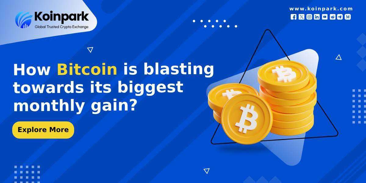 How is Bitcoin blasting towards its biggest monthly gain?