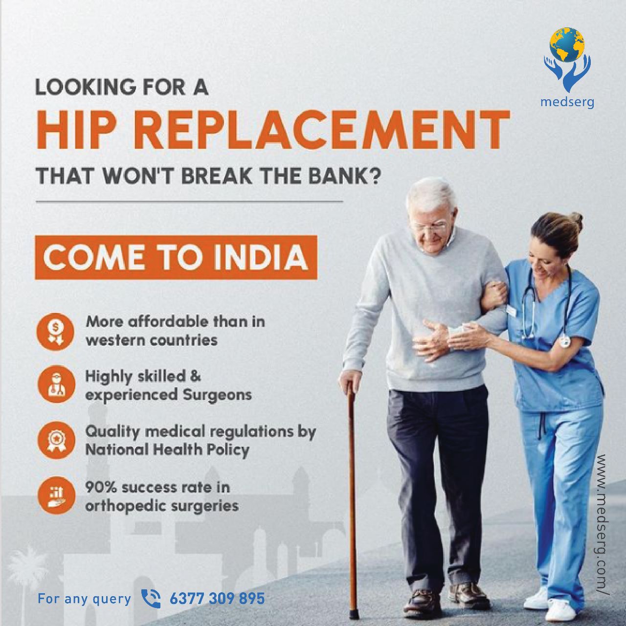 Hip Replacement Surgery Cost in India | Hip Replacement in India