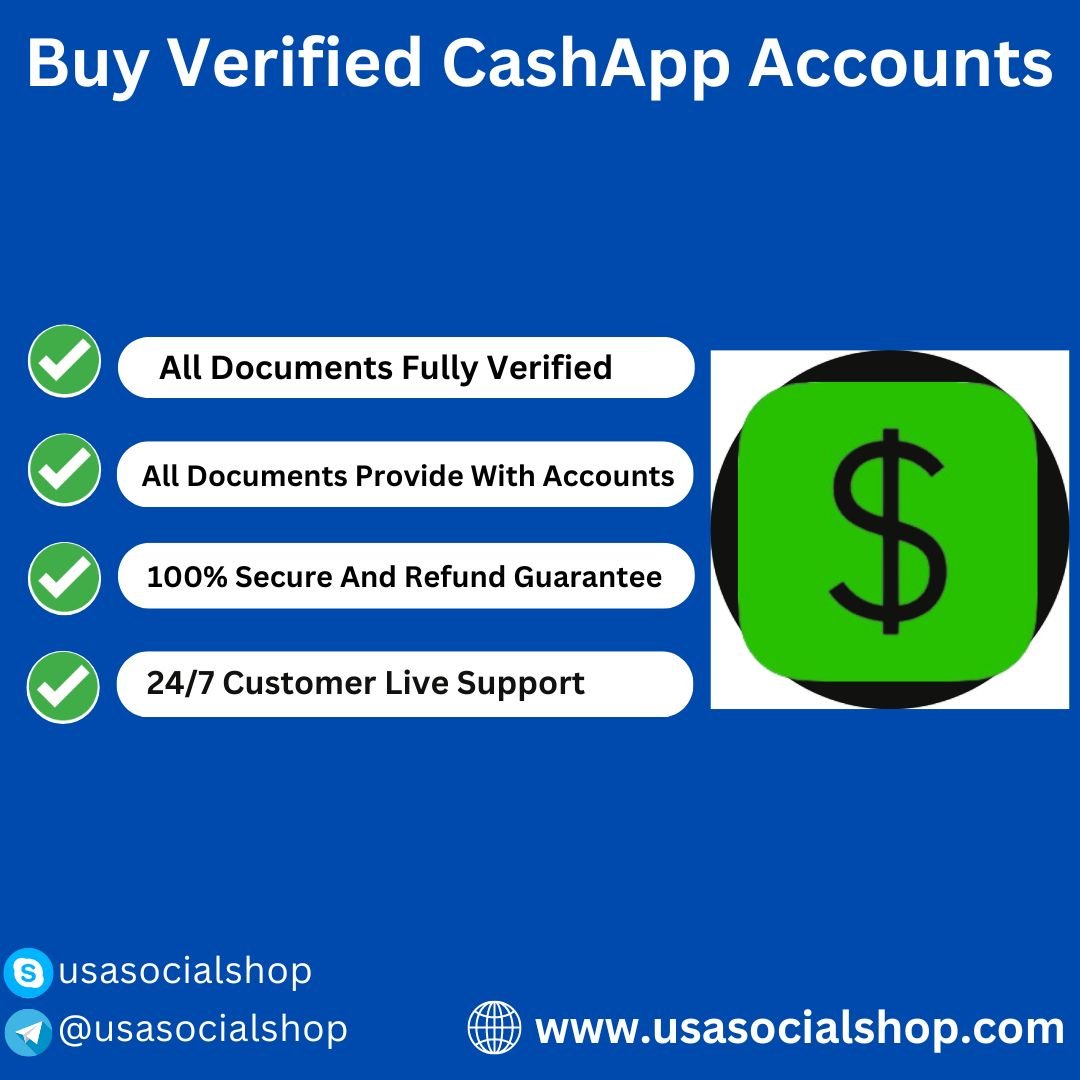 Buy Verified Cash App Accounts-Full DM Verified & BTC Enable