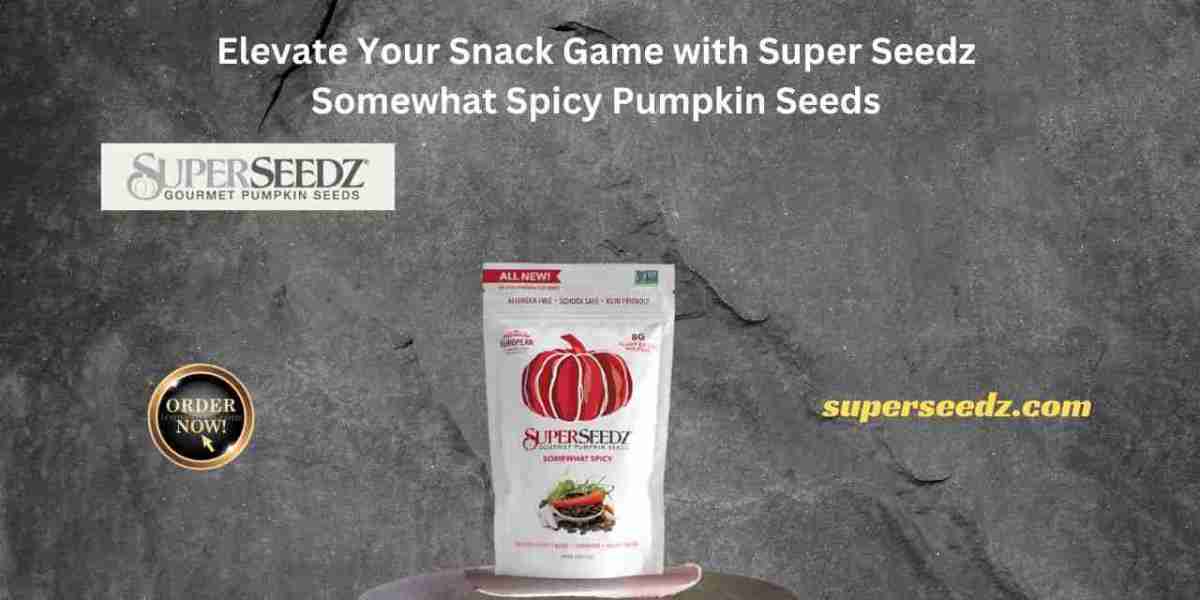 Elevate Your Snack Game with Super Seedz Somewhat Spicy Pumpkin Seeds