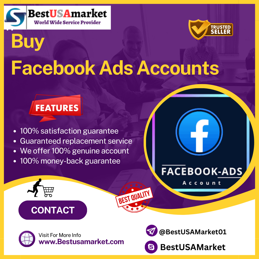 Buy Facebook Ads Accounts - Authentic & Verified & Cheap Prices..