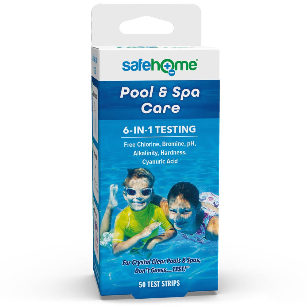 POOL & SPA TEST KITS 50-STRIP - Safe Home®