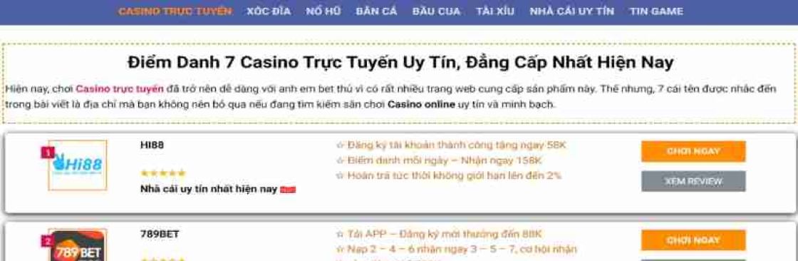 Casino Trực Tuyến