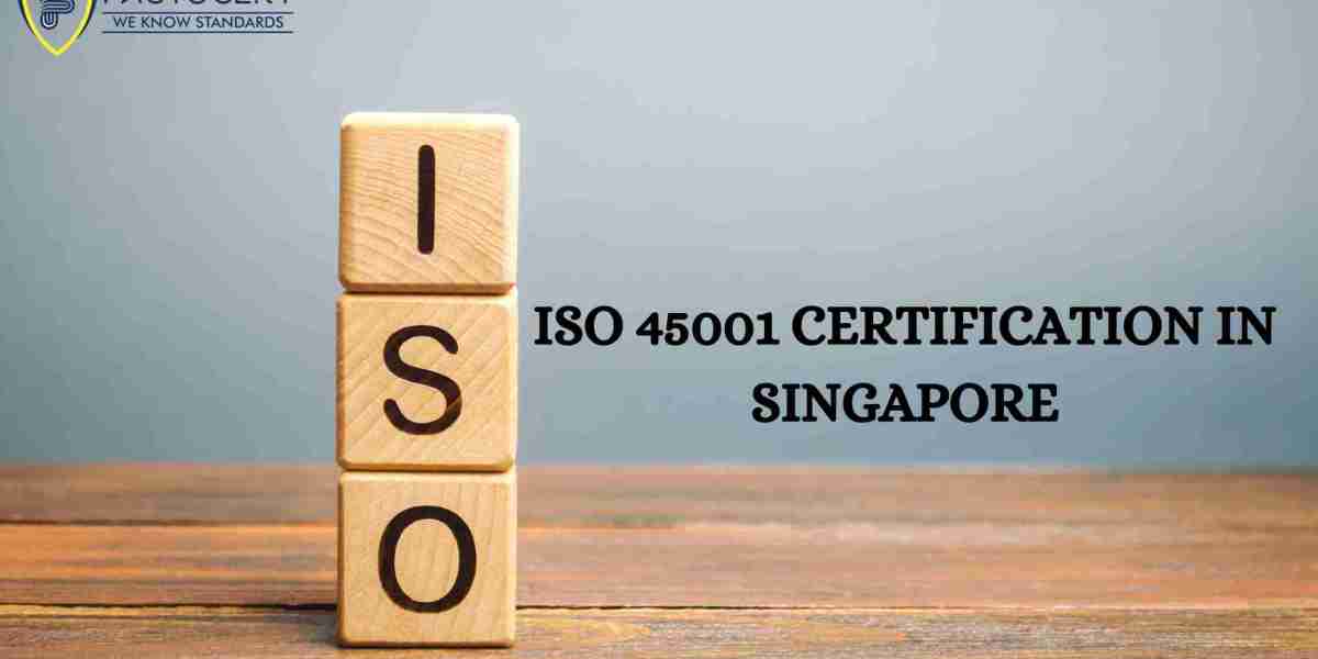How should an organization begin the ISO 45001 certification process in Singapore?