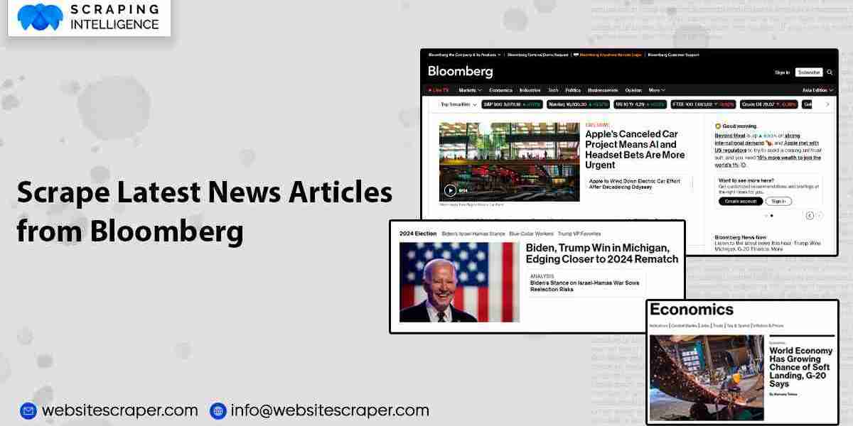 Scrape Latest News Articles from Bloomberg