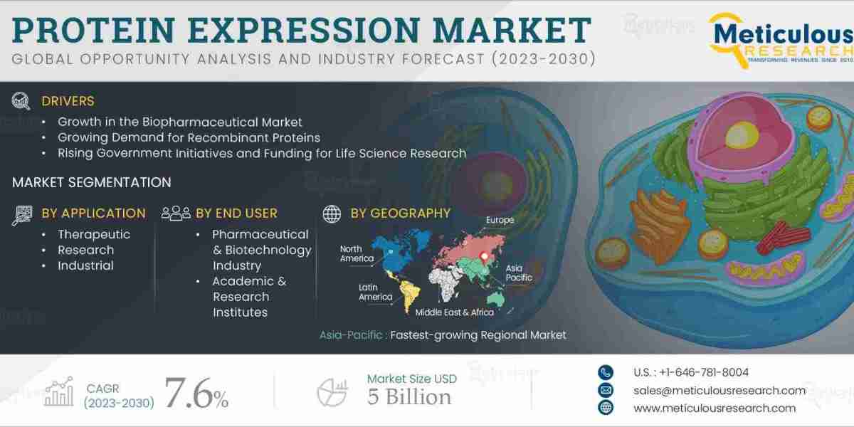 Protein Expression Market Forecasted to Hit $5 Billion by 2030