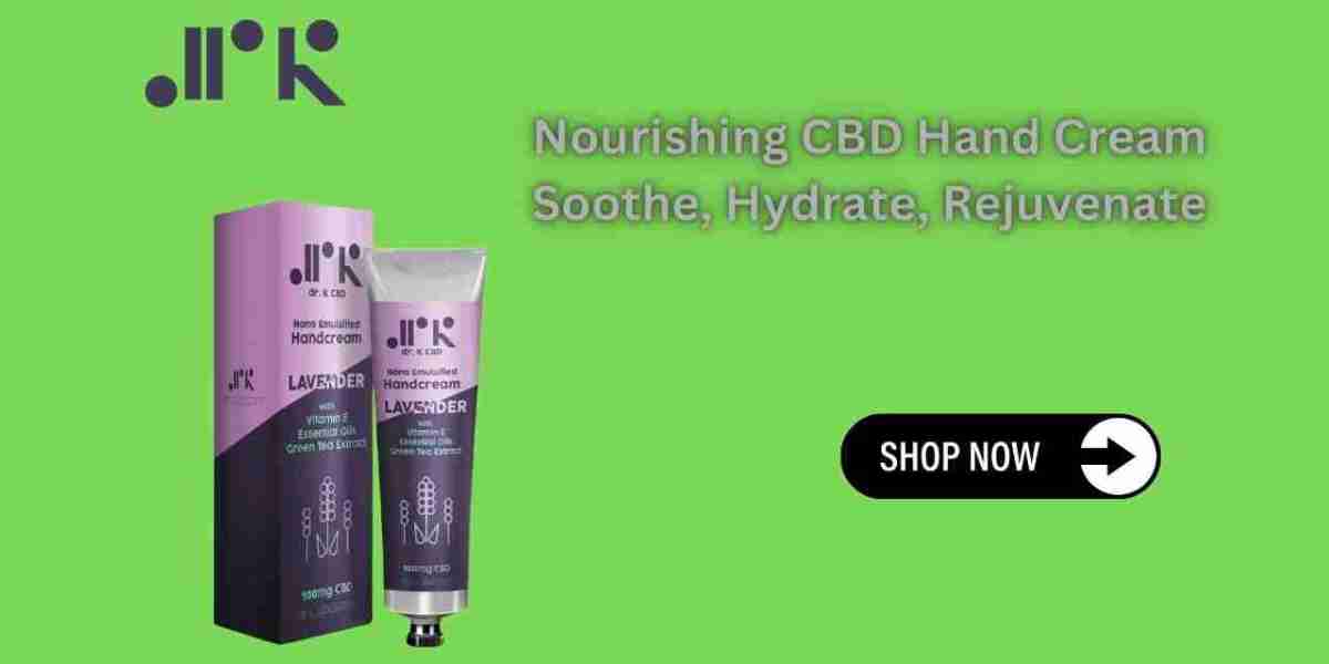 Nourishing CBD Hand Cream Soothe, Hydrate, Rejuvenate