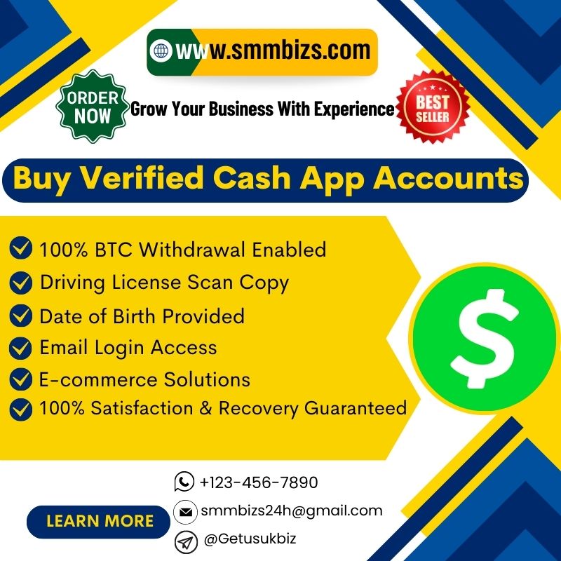 Buy Cash App Accounts - SMM BIZS is your Trusted Business Partner