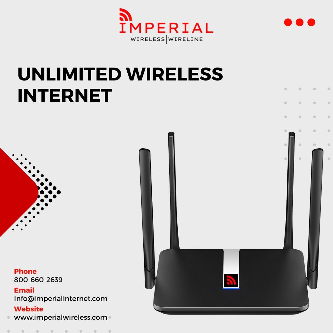 Enjoy The Freedom With Unlimited Wireless Internet