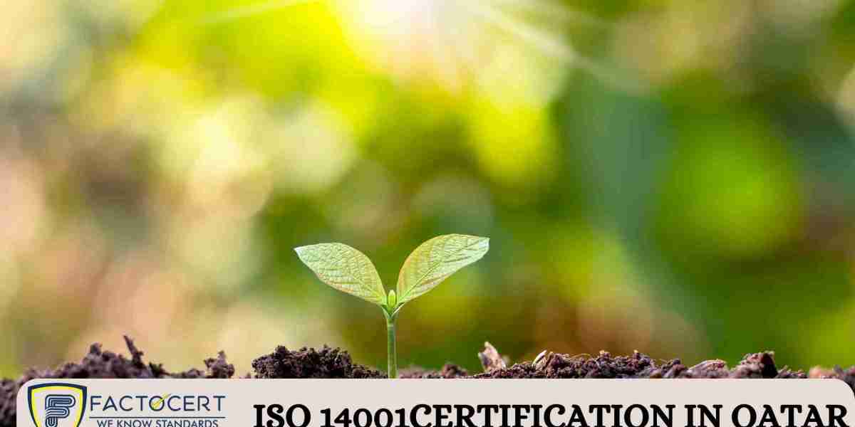 What are the main benefits of obtaining ISO 14001 certification for companies in Qatar?