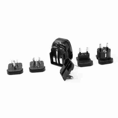 Wonpro Universal Travel Plug Adapter Kit – 6 Adapter Plugs for Overseas Travel with Type A/B, C, E/F Profile Picture